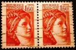 Stamps France -  Sabine. República Francesa  