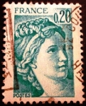 Stamps : Europe : France :  Sabina