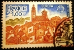 Stamps France -  Paisaje. Europa. Pueblo Provenzal 