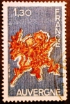 Stamps : Europe : France :  Regiones de Francia. Auvergne 