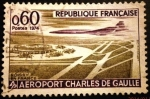 Stamps France -  Aeropuerto Charles de Gaulle 