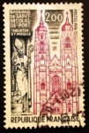 Stamps France -  Basílica de San Nicolás du Port 