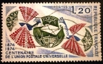 Stamps France -  Centenario de la Unión Postal Universal 