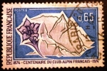 Sellos de Europa - Francia -  Centenario del Club Alpino francés 