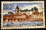 Stamps France -  Castillo de Gien 