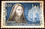 Sellos de Europa - Francia -  Centenario del nacimiento de Sta. Teresa de Jesús 