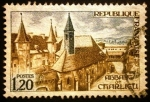Sellos de Europa - Francia -  Abadía de Charlieu 