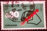 Stamps France -  Campaña Código Postal 