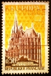 Stamps France -  Europa C.E.P.T. Catedral de Aix la Chapelle 