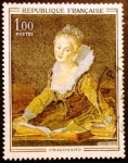Stamps France -  Arte Francés. Fragonard 