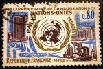 Sellos de Europa - Francia -  25º Aniversario de la ONU 