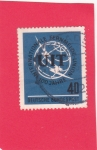 Stamps Germany -  100 ANIVERSARIO U.I.T.