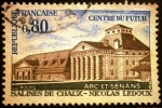 Stamps France -  Centro de Futuro Salines de Chaux-Nicolas Ledoux 
