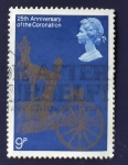 Stamps : Europe : United_Kingdom :  864 XXV Anivº Coronacion 