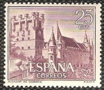 Stamps : Europe : Spain :  1739 - Castillo Alcazar de Segovia