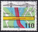 Stamps Germany -  Puente Glienicke, Berlin