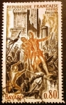 Stamps France -  Bayard. Sitio de Brescia (1512) 