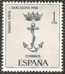 Stamps Spain -  semana naval en barcelona