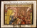 Sellos de Europa - Francia -  Vitrina de la Iglesia de Santa Madalena de Troya 