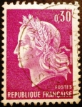 Stamps France -  Tipo Marianne. La República de Cheffer