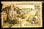 Stamps France -  Las alineaciones de Carnac 