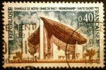 Stamps France -  Capilla de Nª Sª del Alto de Ronchamp (Alta Sajonia) 