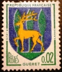 Stamps France -  Escudo de Guéret 