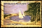 Stamps France -  Arcachon 