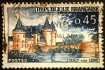 Stamps France -  Castillo de Sully sur Loire