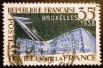 Stamps France -  Exposición Internacional de Bruselas