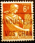 Stamps France -  Segadora 