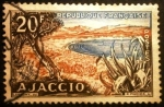 Stamps France -  Regiones. Ajaccio  