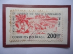 Stamps Brazil -  4°Centenario de Río de Janeiro (1565-1965)- Copacabana