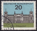 Stamps Germany -  Edificio del Reichstag, Berlín
