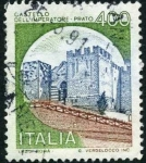 Sellos del Mundo : Europa : Italia : Castillo Prato