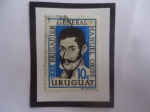 Stamps Uruguay -  Brigadier General Manuel Ceferino Oribe (1792-1857) Presidente (1835/38)-104°Aniversario de su Muert