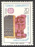 Stamps Asia - Turkey -  congreso internacional sobre tapices turcos