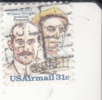 Stamps United States -  PIONEROS DE LA AVIACIÓN