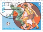 Stamps Cuba -  MUNDIAL ESPAÑA 82