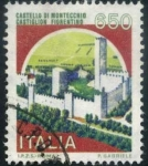 Stamps Italy -  Castillo Montecchio