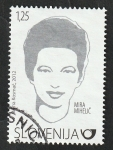 Stamps : Europe : Slovenia :  785 - Mira Mihelic, escritora