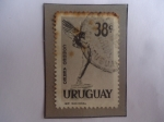 Sellos de America - Uruguay -  Diosa Alada- Monumento en la Base Aérea Capitán Boiso Lanza