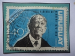 Sellos de America - Uruguay -  Luis Alberto de Herrera (1873-1959) - Político e Historiador- 5°Anivrsario de su Muerte (1959-19649)