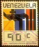 Stamps Venezuela -  Nacionalización de la industria del petróleo