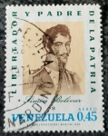 Sellos de America - Venezuela -  Simón Bolívar (1819)