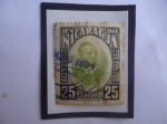 Sellos de America - Nicaragua -  Heinrich Von Stephan (1831-1897)-Fundador de la U.P.U.- 75°Aniversario de la Unión Postal Universal 