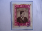 Sellos de America - Nicaragua -  Luis Anastasio Somoza Debayle(1922-1967 1963-Serie:Elección del Pres.Luis A. Somoza Debayle.