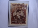 Stamps Nicaragua -  Luis A. Somoza Debayle (1922-1967)-Presidente entre 1957 hasta 1963-