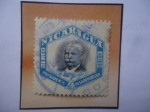 Stamps Nicaragua -  General José Santo Zelaya López (1853-1919)Presidente entre 1893 al 1909