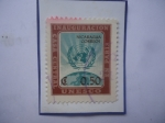 Stamps Nicaragua -  Inauguración Casa Central UNESCO en Paris.